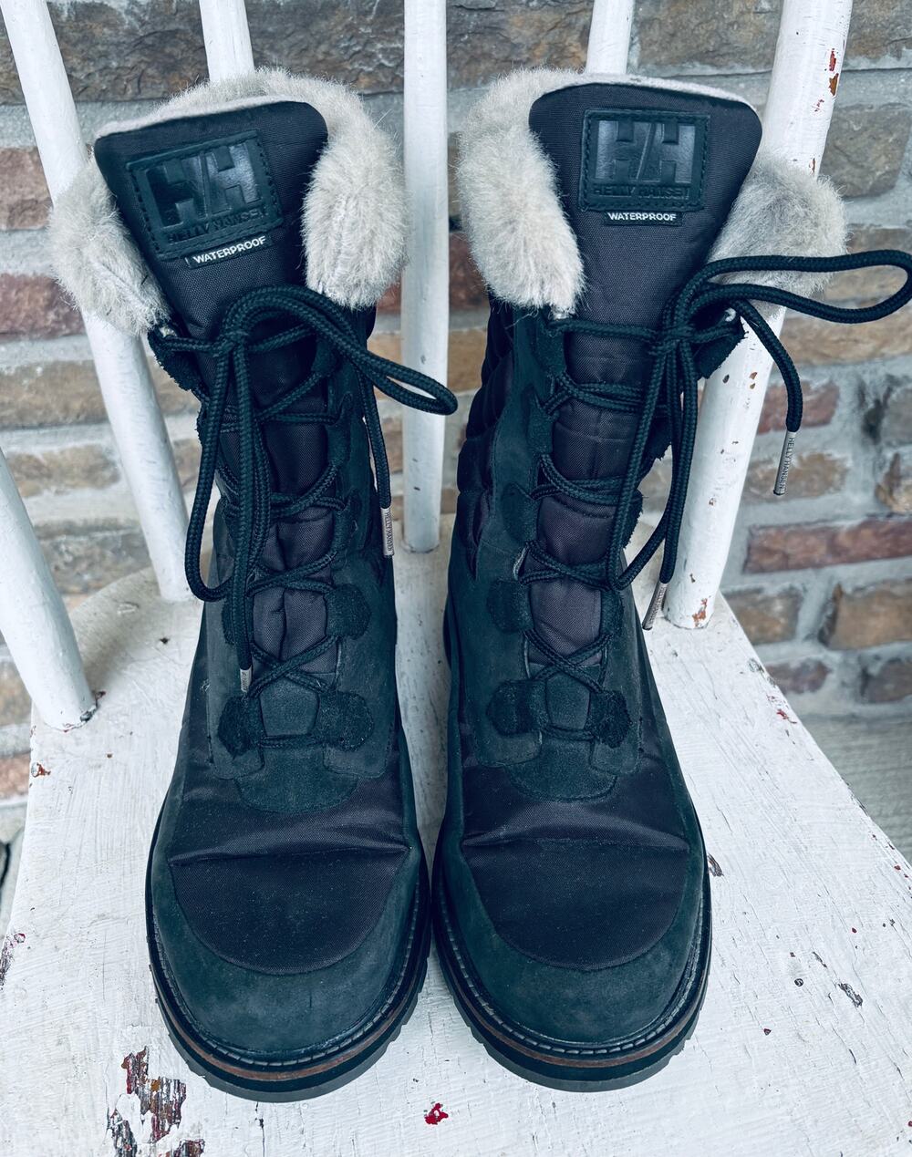 Women's Helly Hansen Arosa HT Winter Boots, Black, Size 7.5
